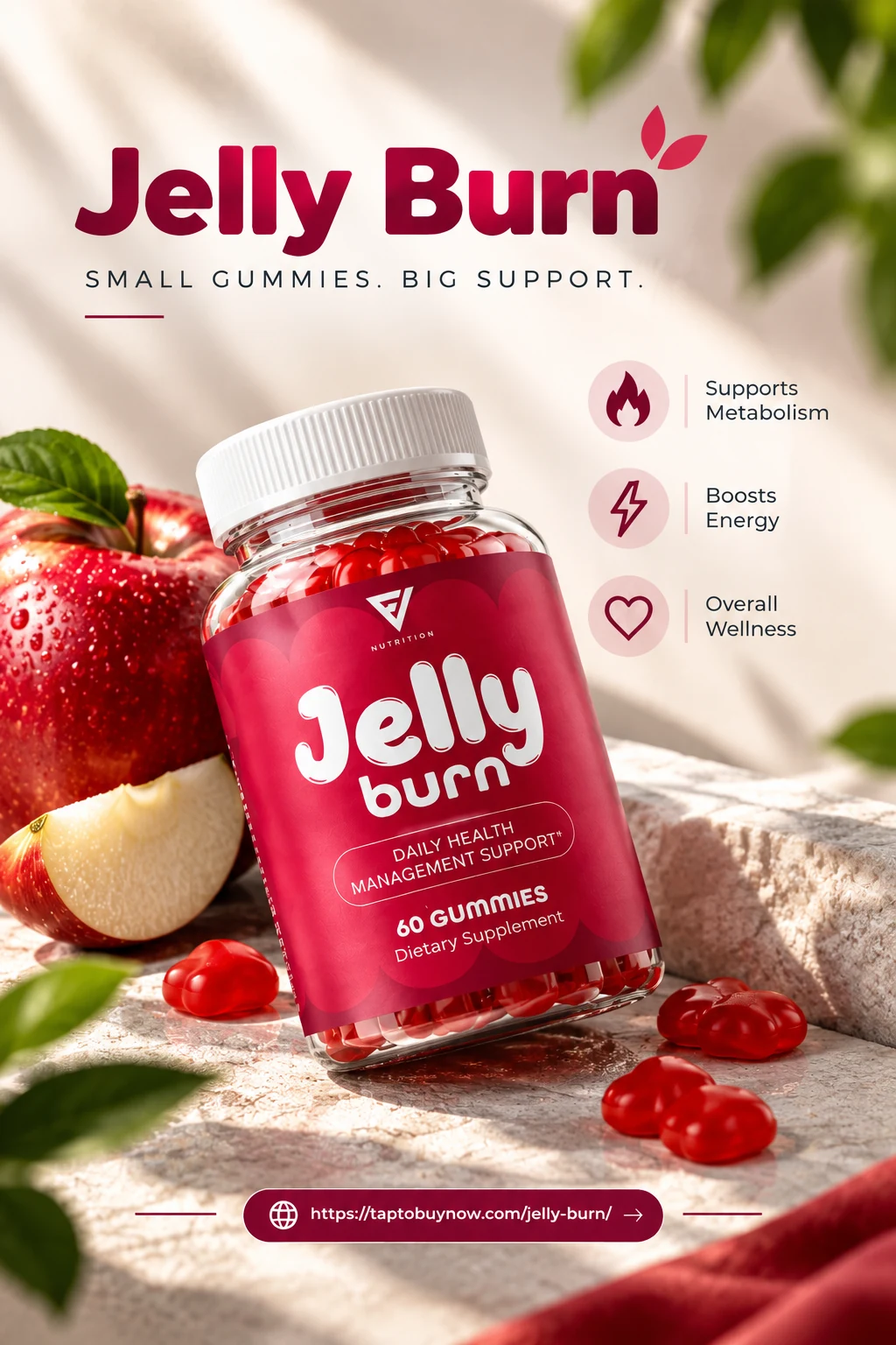 Jelly Burn 60 gummies product image